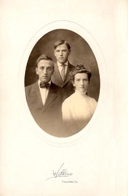 Frank, Walter, and Nellie Candy