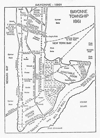 Salterville Bayonne Area